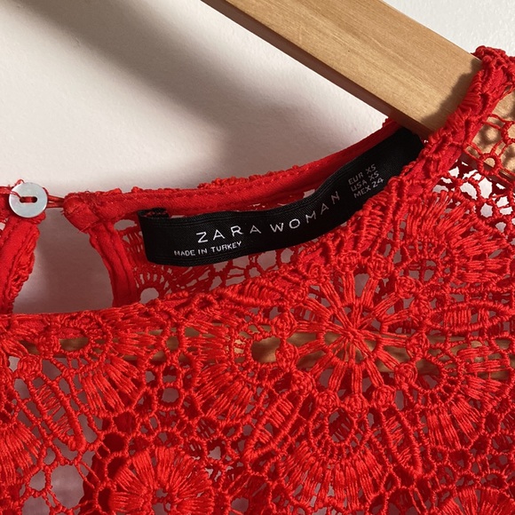 Zara Eyelet Top - Picture 3 of 5